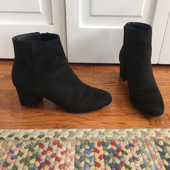 Black Heeled Booties - Picture 2 of 5